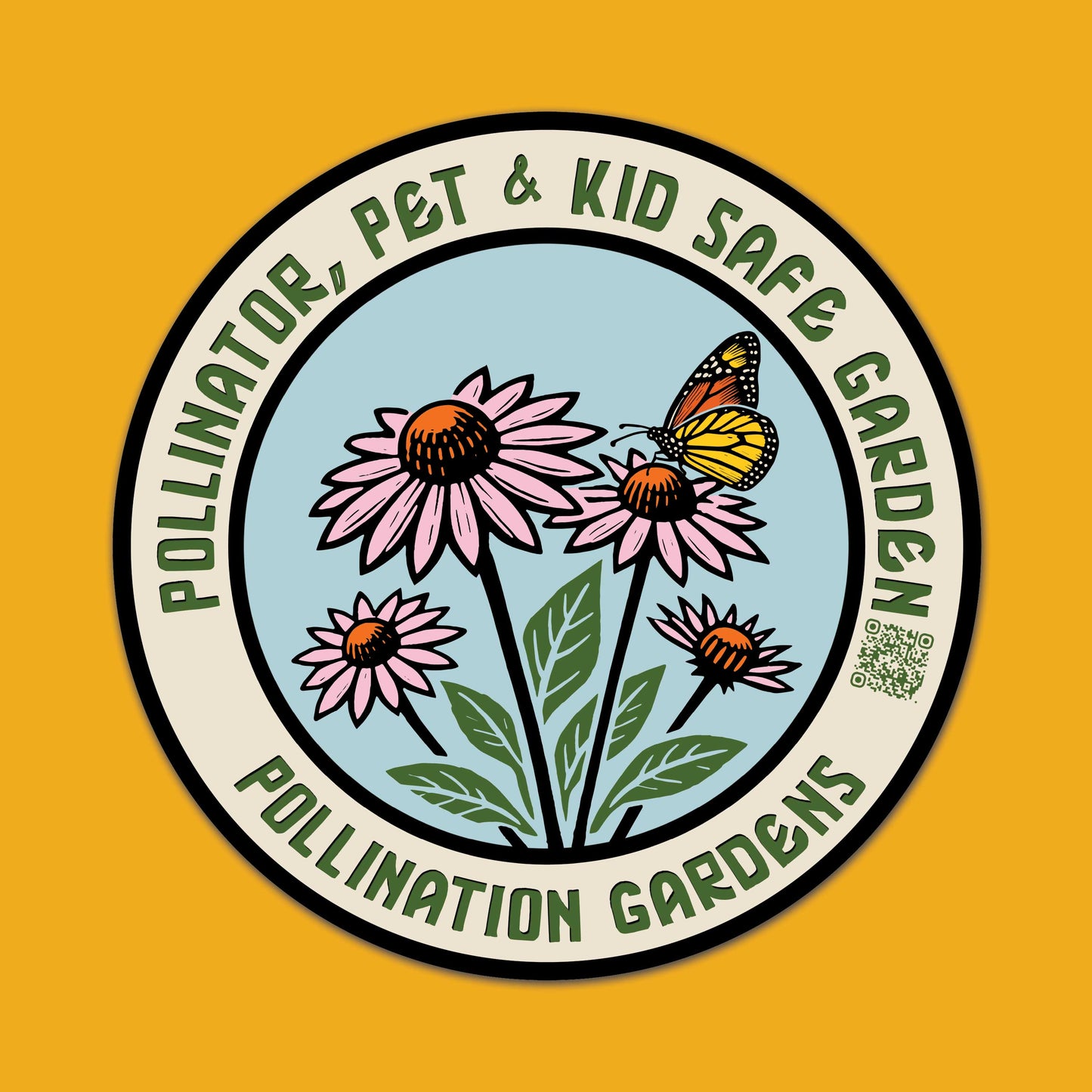 Pollinator, Pet & Kid Safe Garden - Garden Sign